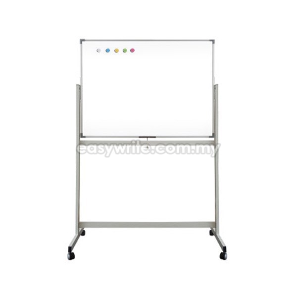 Double Sided Magnetic Whiteboard c/w stand